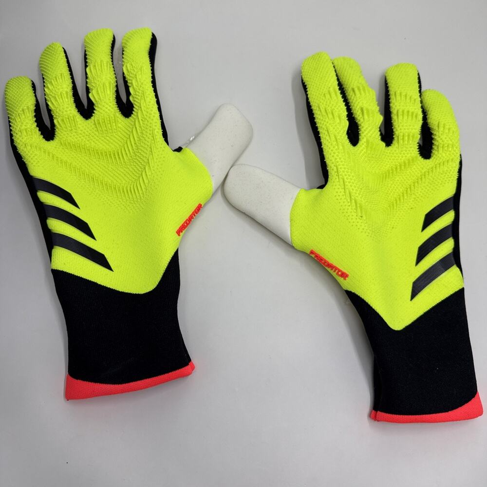 Adidas Predator GL Pro PC IQ4024 Goalkeeper Gloves size 10.5 NEW IN BOX Neon